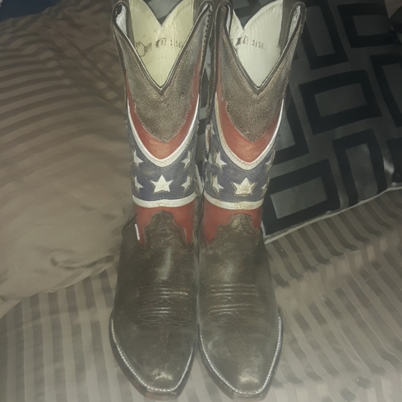 EUC Rockin Leather Rebel Soul Boots - Picture 4 of 4